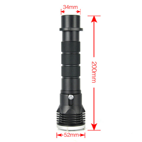 Waterproof LED Torch Flashlight