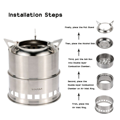 Multipurpose Portable Fuel Stove