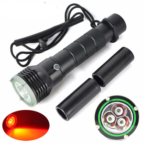 Waterproof LED Torch Flashlight