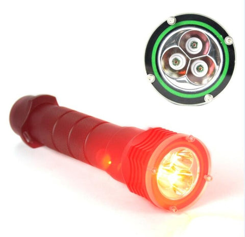 Waterproof LED Torch Flashlight