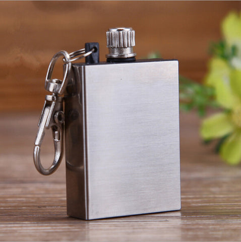 Portable Metal Flint Match Lighter